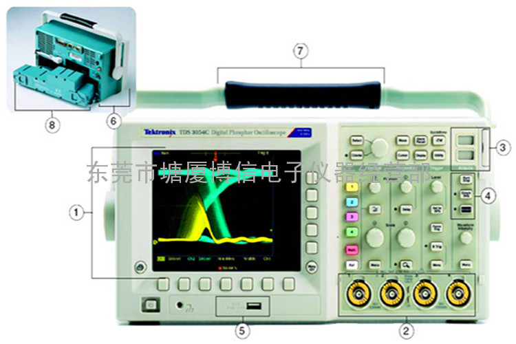 收购二手泰克TDS3034C数字荧光示波器