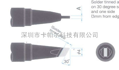 焊锡机烙铁头，P10DCN-L优尼焊锡机烙铁头