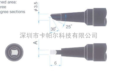 焊锡机烙铁头，P120BCPC优尼焊锡机烙铁头