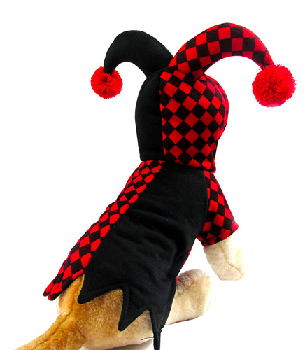 独家 宠物衣服 立体小丑扮演服 万圣节搞怪宠物变身装礼服