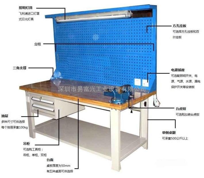 罗湖钳工工作台  清水河工作台09西乡工作台定做厂家