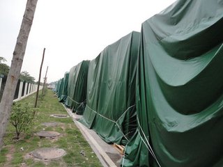 大量批发供应防雨货车货场盖布 振业蓬布
