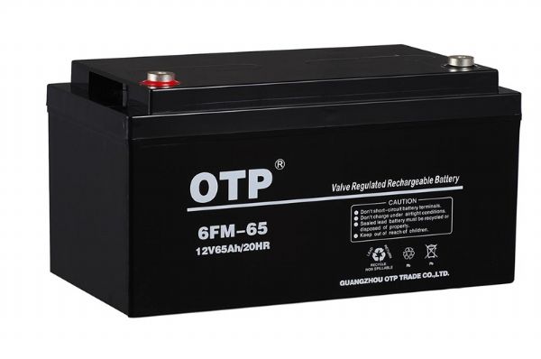 OTP蓄电池12V65AH 原装正品 OTP蓄电池6FM-65 免维护质保三年