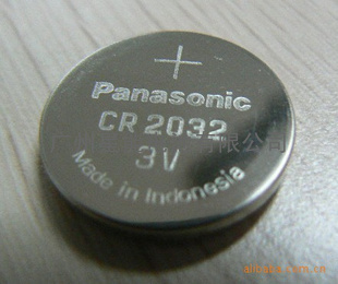 供应Panasonic松下CR2032纽扣电池