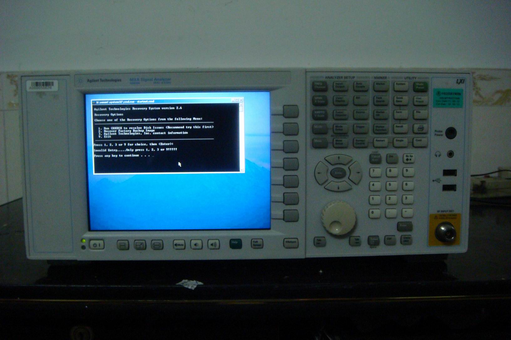 现货租售Agilent N9020A N9010A张琴13580767730