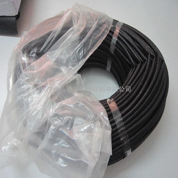 供应黑色高压纤维管，黑色耐高温玻纤管，黑色自熄管