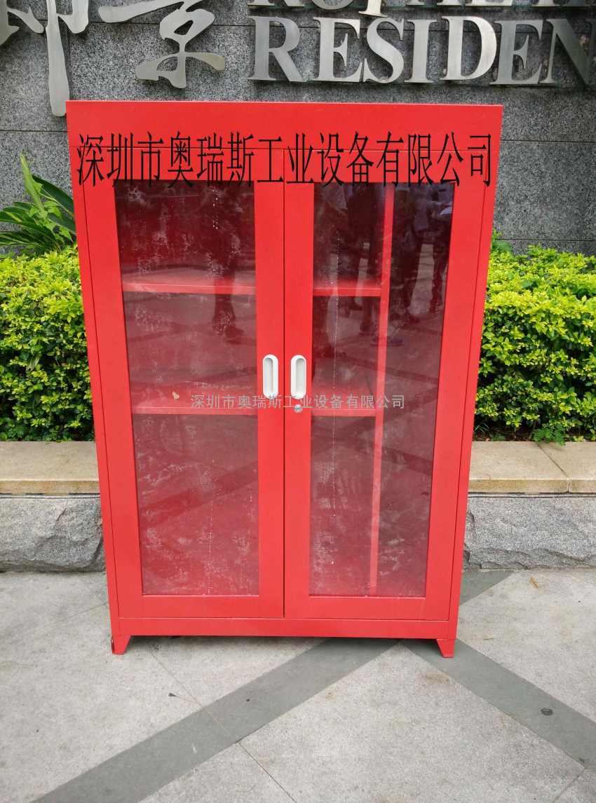 不锈钢消防器材柜定做-室外器材柜