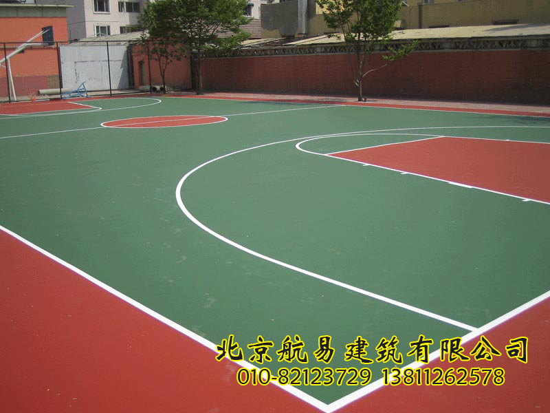 篮球场建设，篮球场施工，篮球场建造