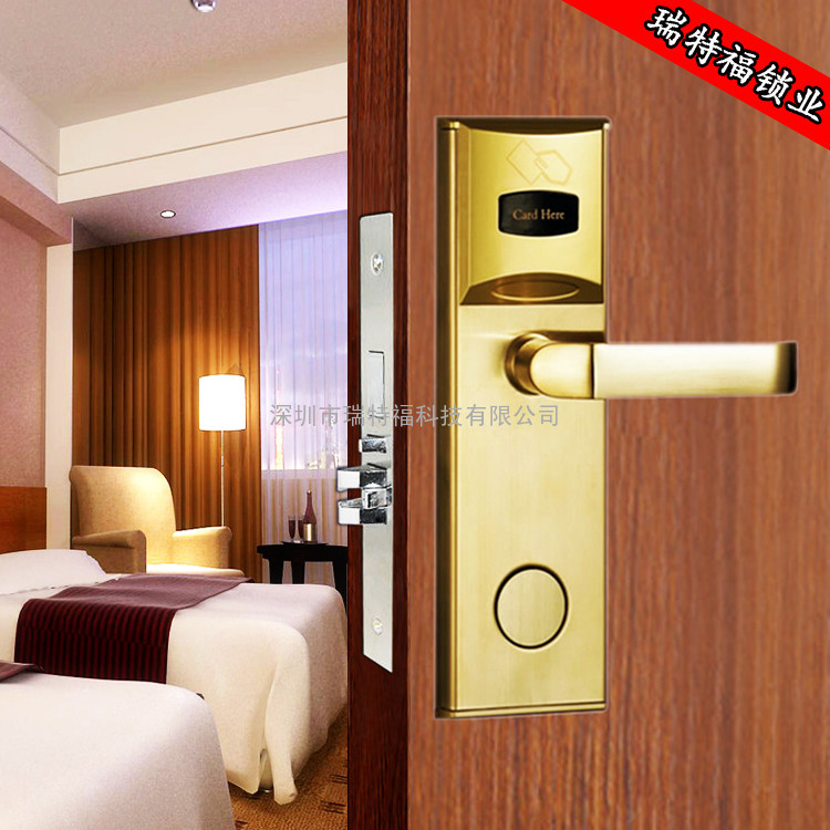 深圳酒店门锁厂家直销电子门锁，感应门锁，宾馆门锁
