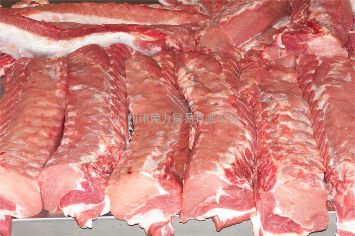 西班牙01293猪系列，冷冻猪里脊、猪碎肉批发