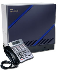NEC交换机 7400 /2000正品最小容量8分机8外线最大容量512端口，集团程控交换机，安装维