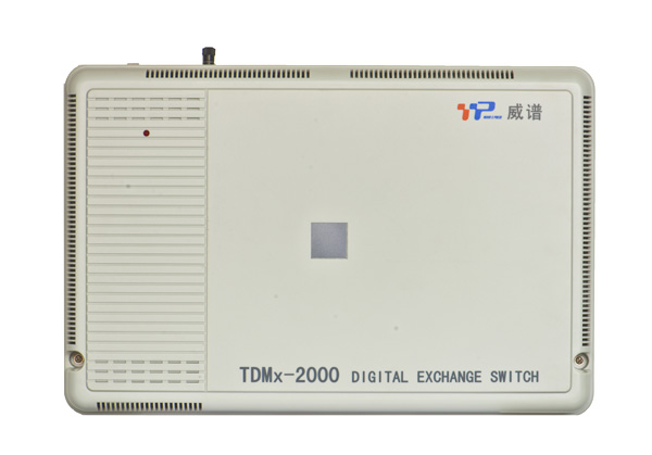 威谱TDMx-2000EX集团电话交换机16外线64分机，集团交换机，程控交换机，电话交换机
