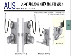 日本美和电控锁U9AUSD-1型