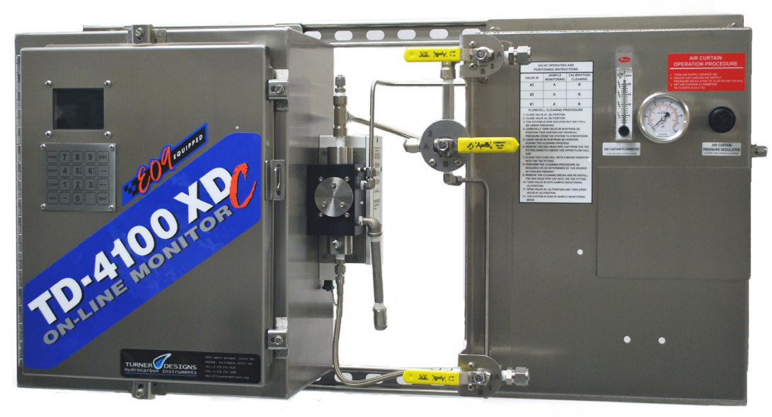 美国特纳TD-4100XDC GP在线紫外测油仪，可定制