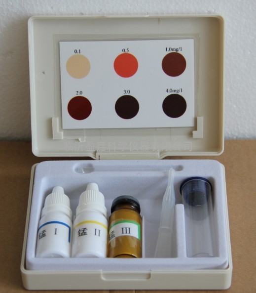 比色法水质检测锰离子测试盒