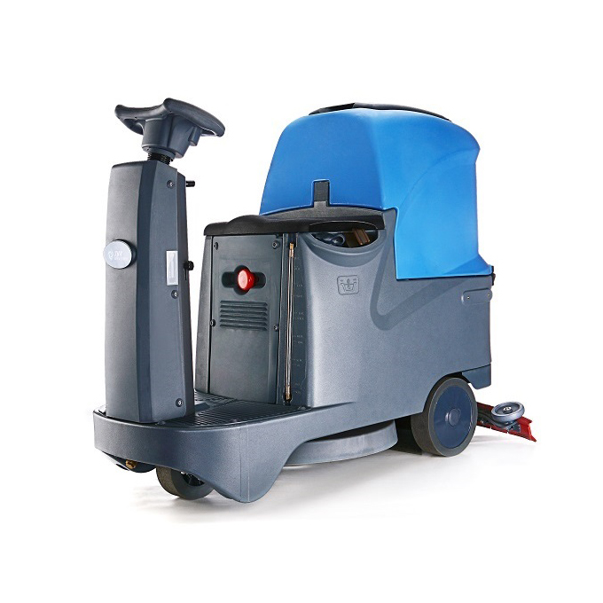 小型座驾式洗地机TK-56O，电瓶式洗地机价格