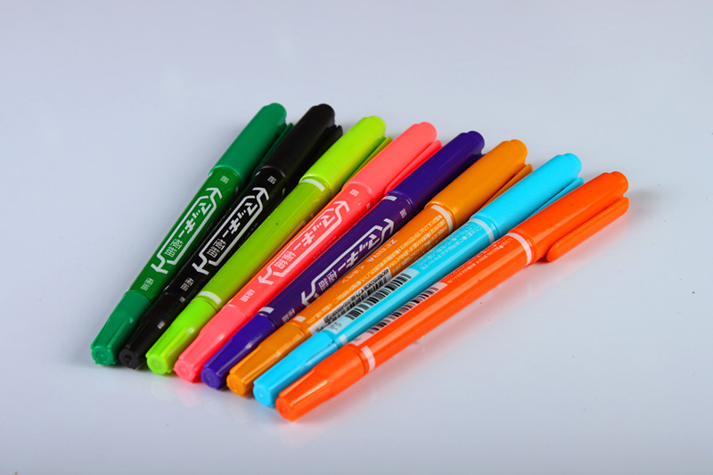 日本斑马小双头MO-120油漆笔 油性笔 记号笔（一盒起订）正品批发