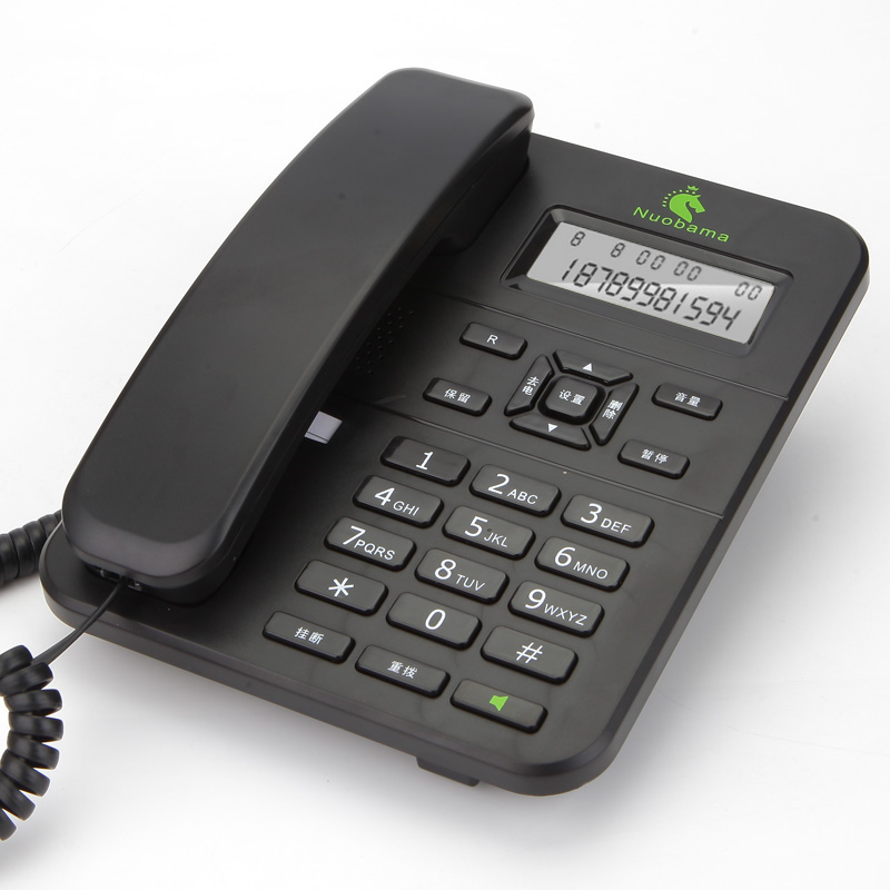 供应诺巴玛来电显示 电信固定 办公家用电话机