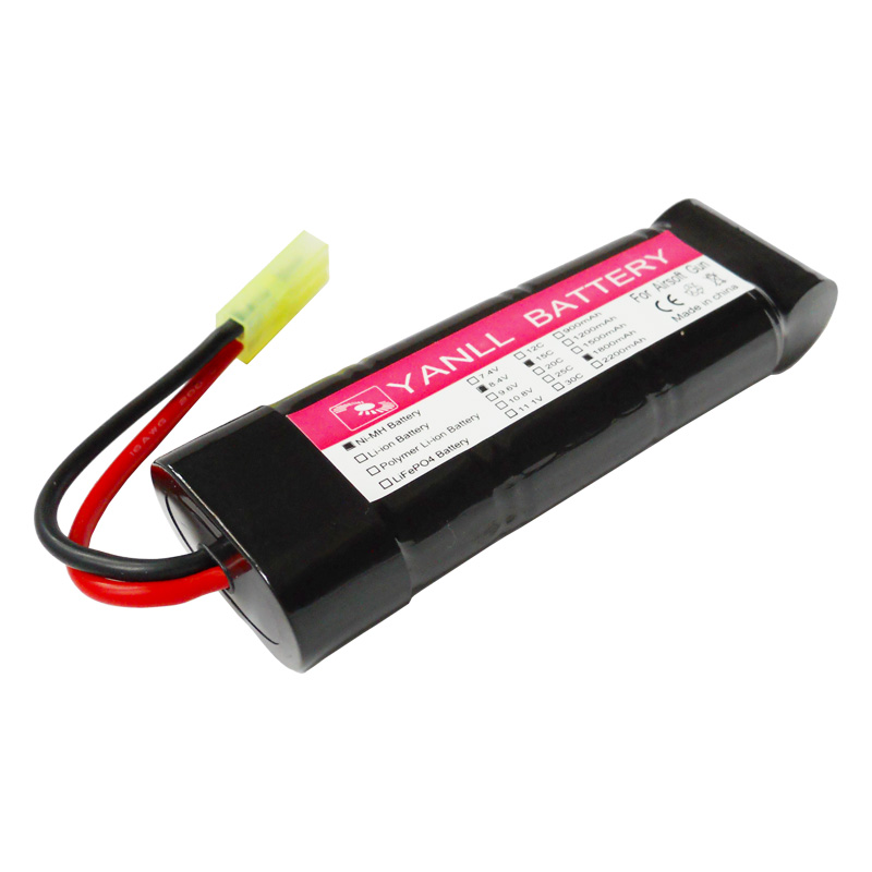 NiMH 2/3A1600mAh8.4V玩具镍氢电池排型