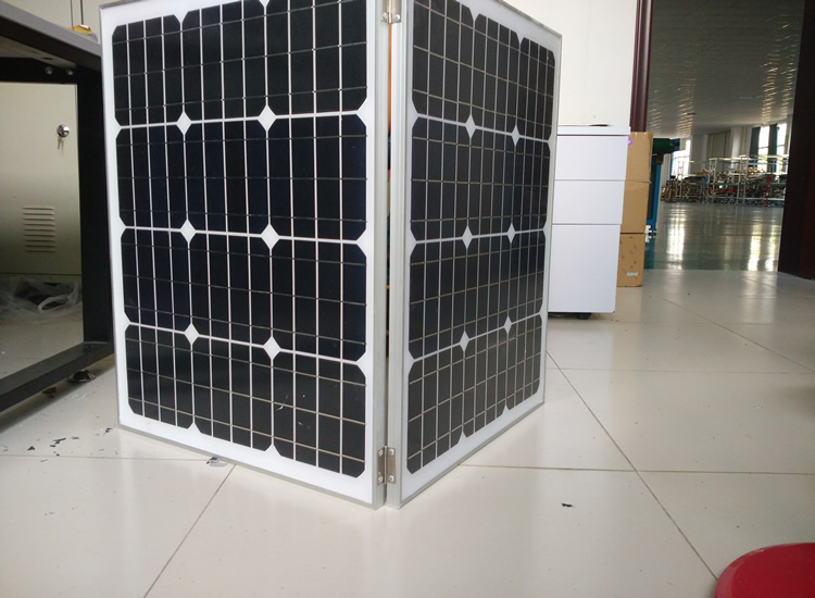 光伏组件厂家供应50W折叠式单晶硅太阳能发电板