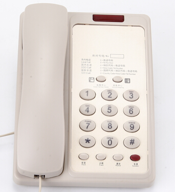 直销诺巴玛星级酒店电话机 定制LOGO店标