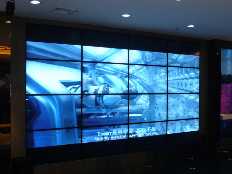 2015鸡西酒吧大屏幕，三星超窄边大屏幕液晶拼接屏，
