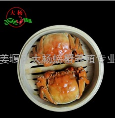 大杨 大闸蟹 溱湖簖蟹六月黄鲜活螃蟹2.5-2.7两
