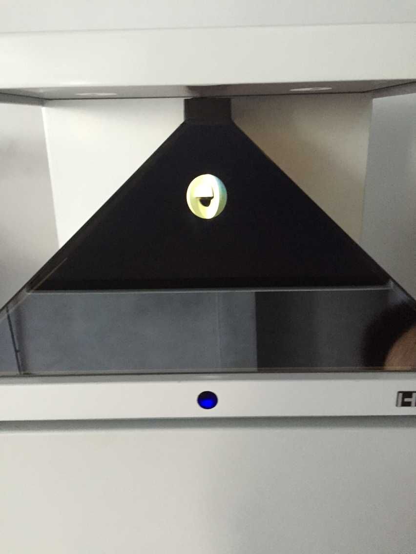 优迪特定制360全息幻像展柜 3D广告机 空中成像