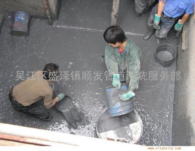 吴江汾湖开发区工地泥浆污水清理排污管道清淤