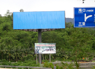 桂林高杆广告牌桂林双面高杆广告组装式广告牌