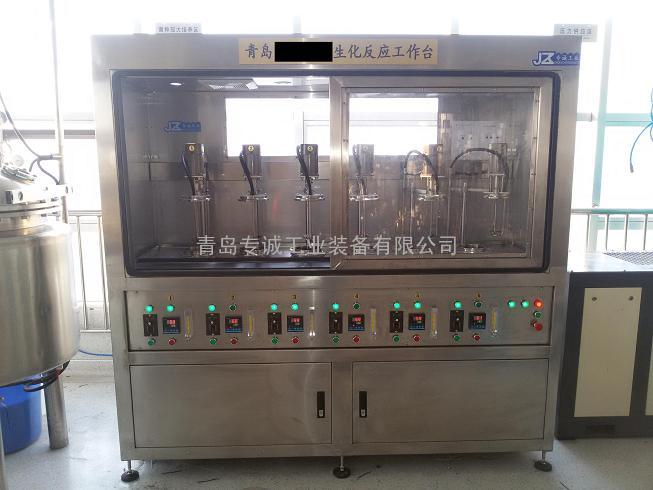 山东青岛实验室搅拌器工作台 电加热实验搅拌机组
