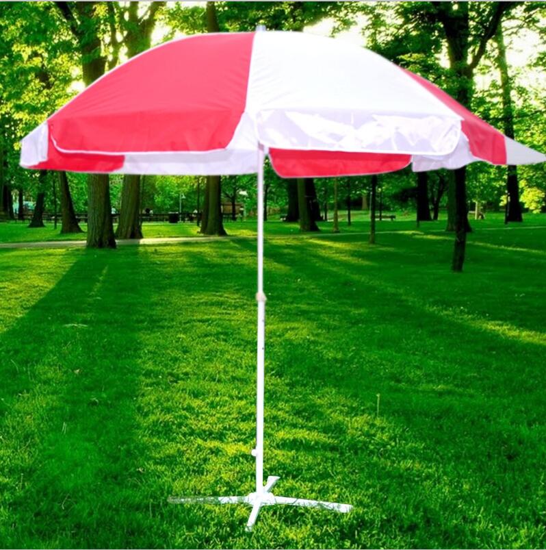户外广告伞沙滩伞庭院大伞展会遮阳促销伞可印LOGO