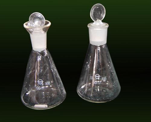 【中福实验】具塞三角烧瓶 具塞锥形瓶150ml 玻璃仪器