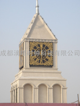 重庆建筑塔钟