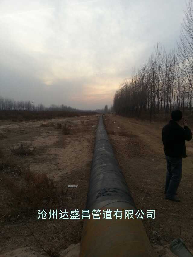 沧州达盛昌管道有限公司/一布三油、两布三油防腐钢管