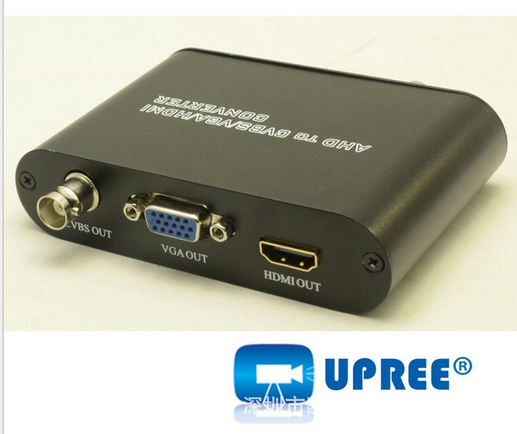 欧柏锐AHD转HDMI/VGA/CVBS/AV行业级复合转换器全1080P-热销产品