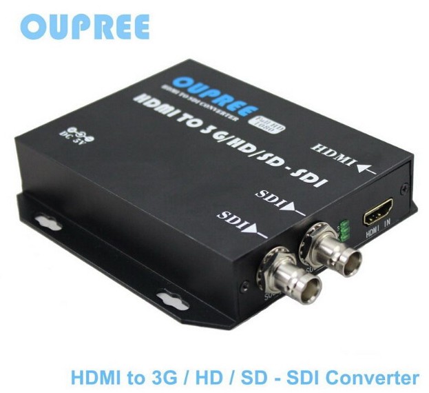 欧柏锐OPR-HS104P 新款HDMI/DVI转SDI转换器1080p行业级2U机箱版