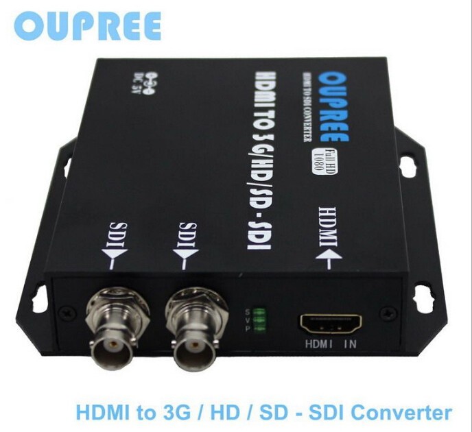 欧柏锐OPR-HS104V 广电级新款HDMI/DVI转SDI转换器1080p变频转换