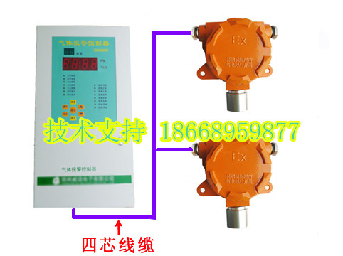 壁挂在线式氯乙烯气体报警器 化工厂车间仓库氯乙烯报警器安全设备