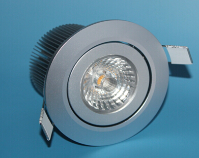 科锐COB光源天花灯套件可定制LED筒灯外壳2.5寸透镜款外壳套件厂家直销