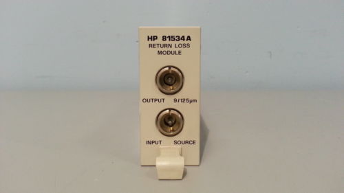 Agilent HP 81534A (光回损插件}