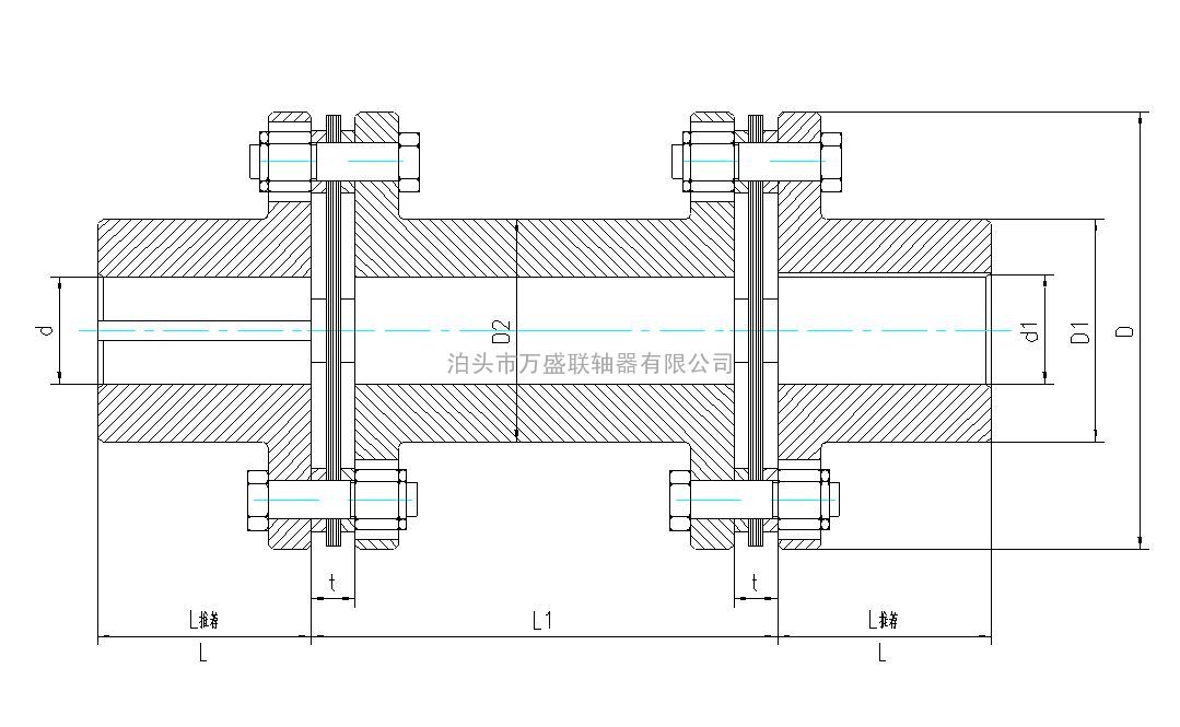 厂家直销2015年专卖 JMj型双膜片联轴器