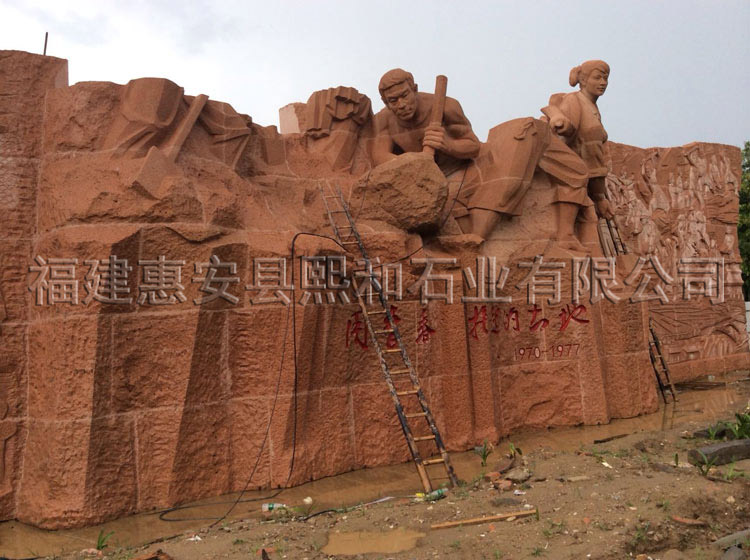 【厂家直销】中国革命英雄人物石雕纪念碑 大型反法西斯英雄石雕