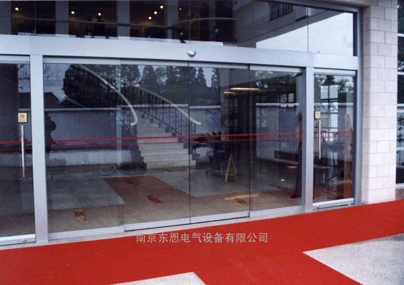 【南京自动门厂家】全玻璃无框平移自动门，自动门价格