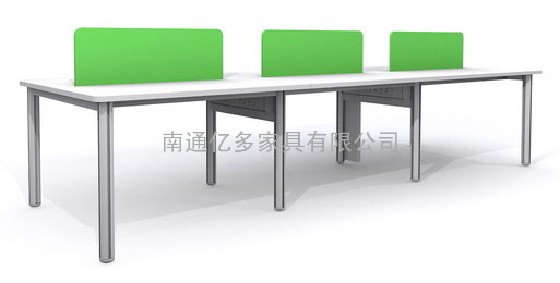 扬州桌上屏办公桌，隔断职员桌