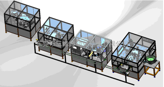 圆柱全自动装配生产线