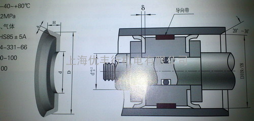 国产HG4-331-66标准L型皮碗防尘圈