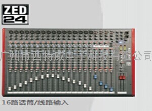 ALLEN&amp;HEATH ZED 24调音台