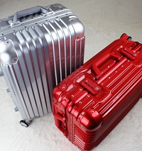 29寸拉杆箱铝框镁合金属旅行箱PC时尚铝框托运箱男万向轮女行李箱