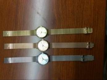 超薄不锈钢防水女士手表 时尚2015新款女士钻石手表批发